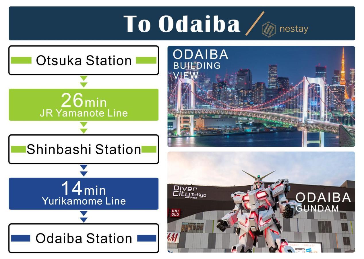 nestay inn tokyo otsuka 201 Eksteriør billede