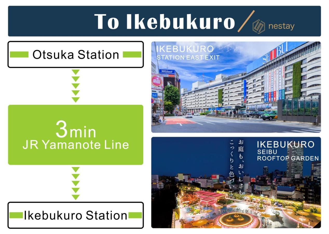 nestay inn tokyo otsuka 201 Eksteriør billede